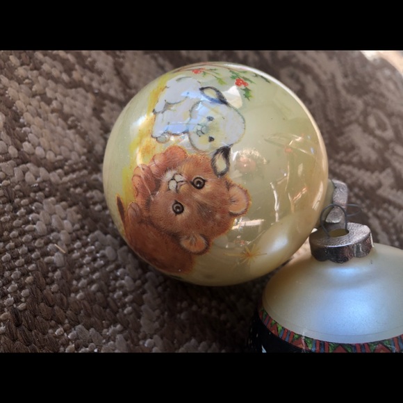 Set Glass Christmas Ornaments - Picture 4 of 10